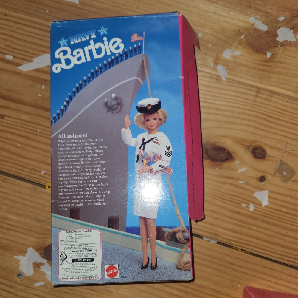 Navy Barbie - Picture 2 of 2